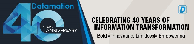 Datamation Anniversary Logo
