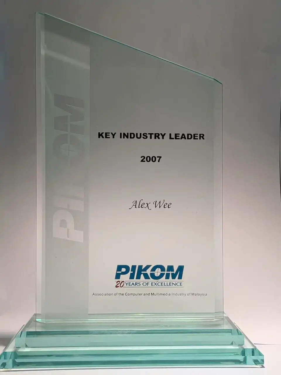 PIKOM – Key Industry Leader 2007, Alex Wee